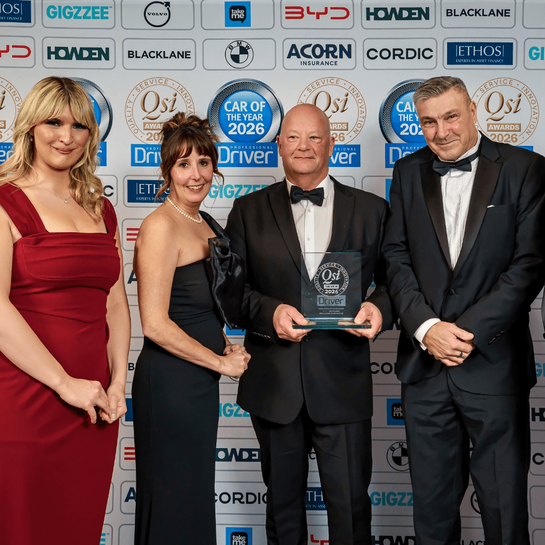 QSI Professional Driver Magazine awards ceremony. Brighton. January 2026.